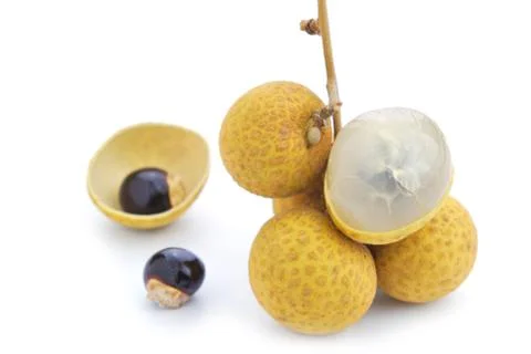 Fresh longan Stock Photos