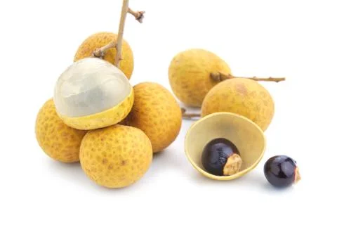 Fresh longan Stock Photos