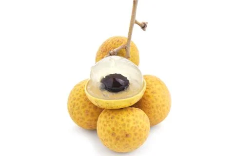Fresh longan Stock Photos