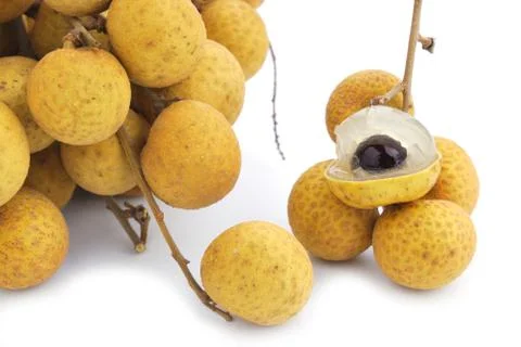 Fresh longan Stock Photos