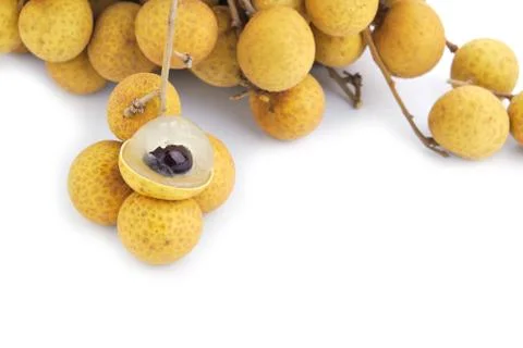 Fresh longan Stock Photos