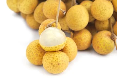 Fresh longan Stock Photos