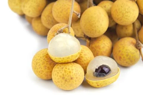 Fresh longan Stock Photos
