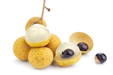 Fresh longan Stock Photos