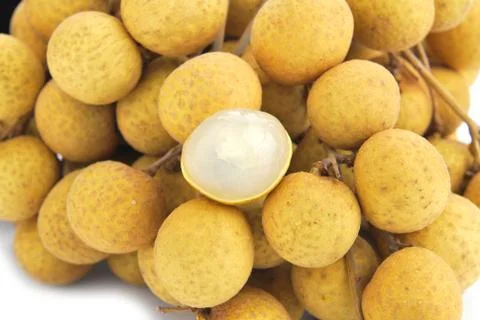 Fresh longan Stock Photos