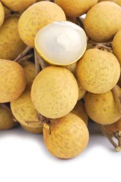 Fresh longan Stock Photos