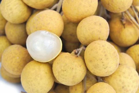 Fresh longan Stock Photos