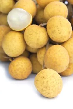 Fresh longan Stock Photos