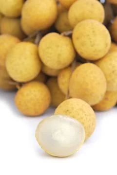 Fresh longan Stock Photos