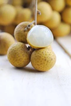 Fresh longan Stock Photos