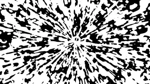 Fresh looking liquid transition effects with luma matte 3d illustration Stock Photos