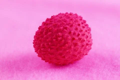 Fresh lychee close up Stock Photos