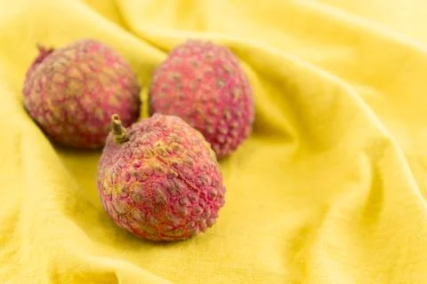 Fresh lychee Stock Photos
