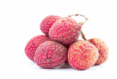 Fresh lychee Stock Photos