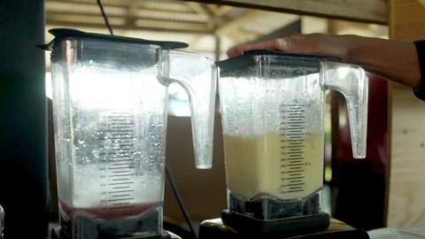 Fresh Made Juice Close Up Video stock 106555696
