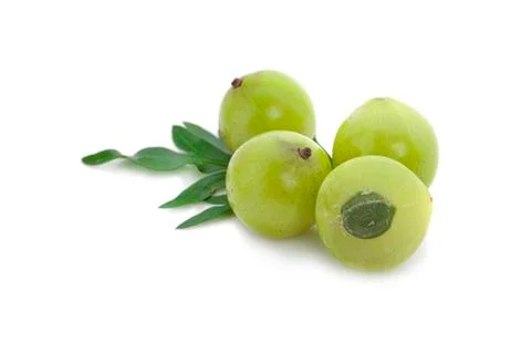 Fresh makhampom isolated on white Stock Photos