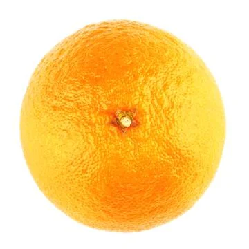 Fresh Mandarin Isolated Foto stock