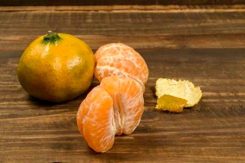 Fresh mandarin oranges Stock-Fotos
