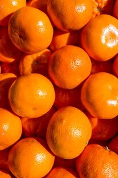 Fresh mandarin oranges texture Stock Photos