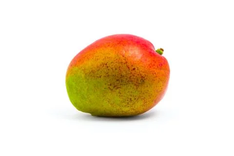 Fresh Mango isolated on white background Stock Photos