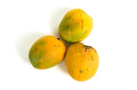 Fresh mango isolated on white background. Foto stock