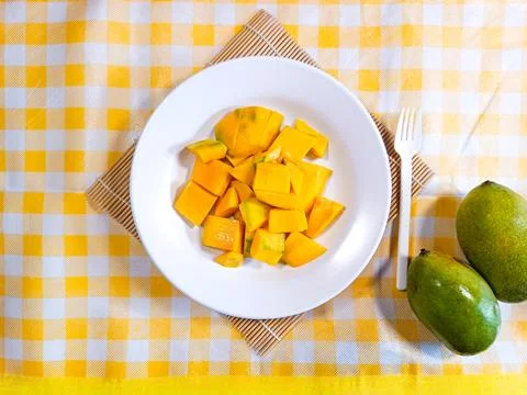 Fresh mango Foto stock