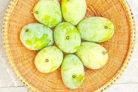 Fresh mangoes Stock Photos