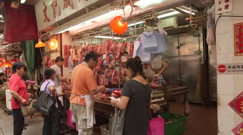 Fresh Market Stock Footage 42849070