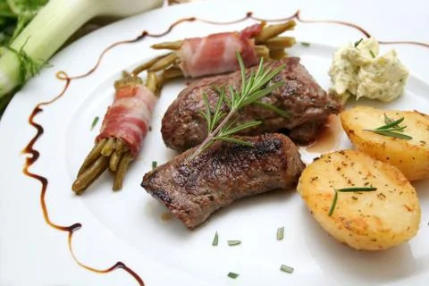 Fresh meal Stock Photos