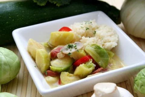 Fresh meal Stock Photos