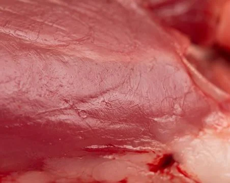Fresh meat as a background. macro Stock Photos