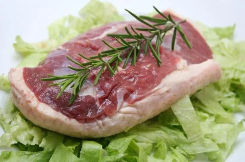 Fresh meat Stock Photos
