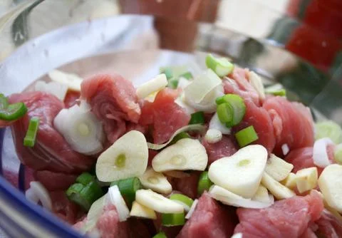 Fresh meat Stock Photos