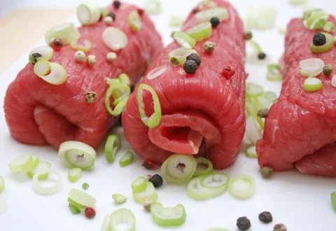 Fresh meat Stock Photos