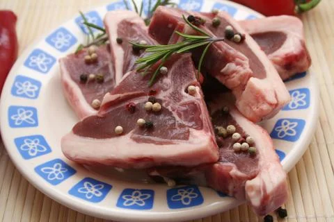 Fresh meat Stock Photos