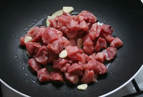 Fresh meat Stock Photos