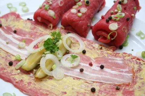 Fresh meat Stock Photos