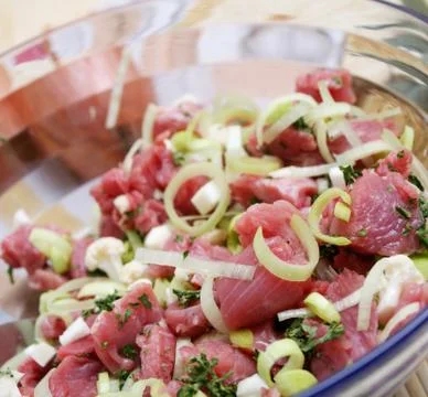 Fresh Meat Stock Photos