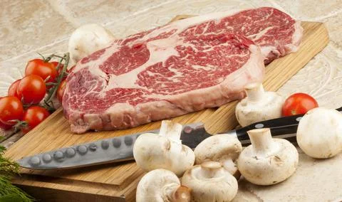 Fresh meat Stock Photos