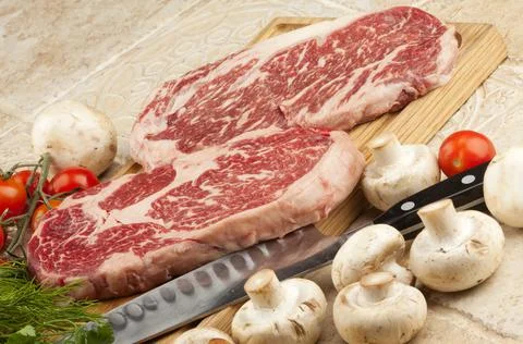 Fresh meat Stock Photos