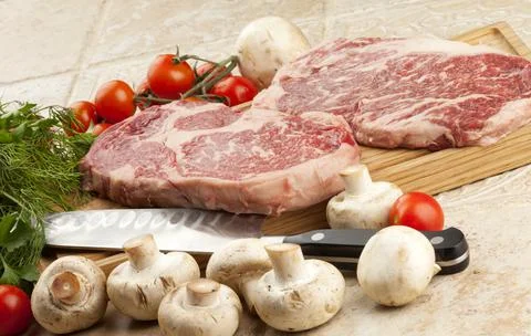 Fresh meat Stock Photos
