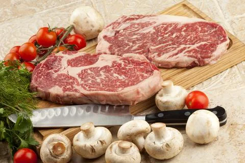 Fresh meat Stock Photos