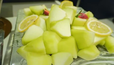 Fresh melon Stock Photos