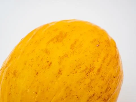 Fresh melon on a white background. Stock Photos