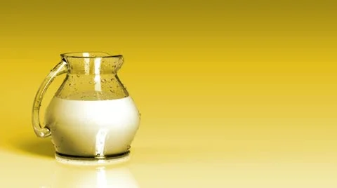 Fresh Milk Background Stock Footage 21938824