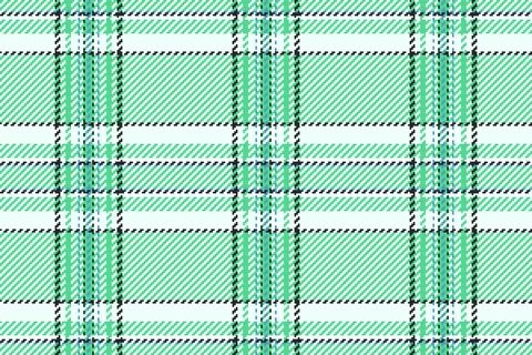 Fresh mint green plaid pattern.  A versatile, modern tartan texture for backg Illustrazione stock