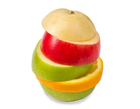 Fresh mixed fruit Stock Photos