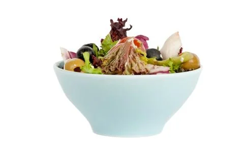 Fresh mixed salad Foto stock