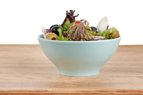 Fresh mixed salad Stock Photos