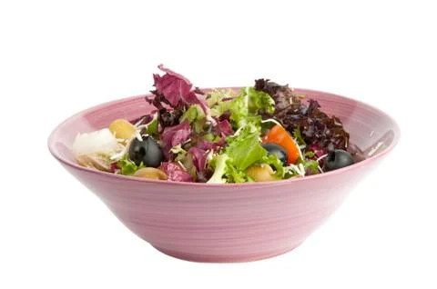 Fresh mixed salad Stock Photos